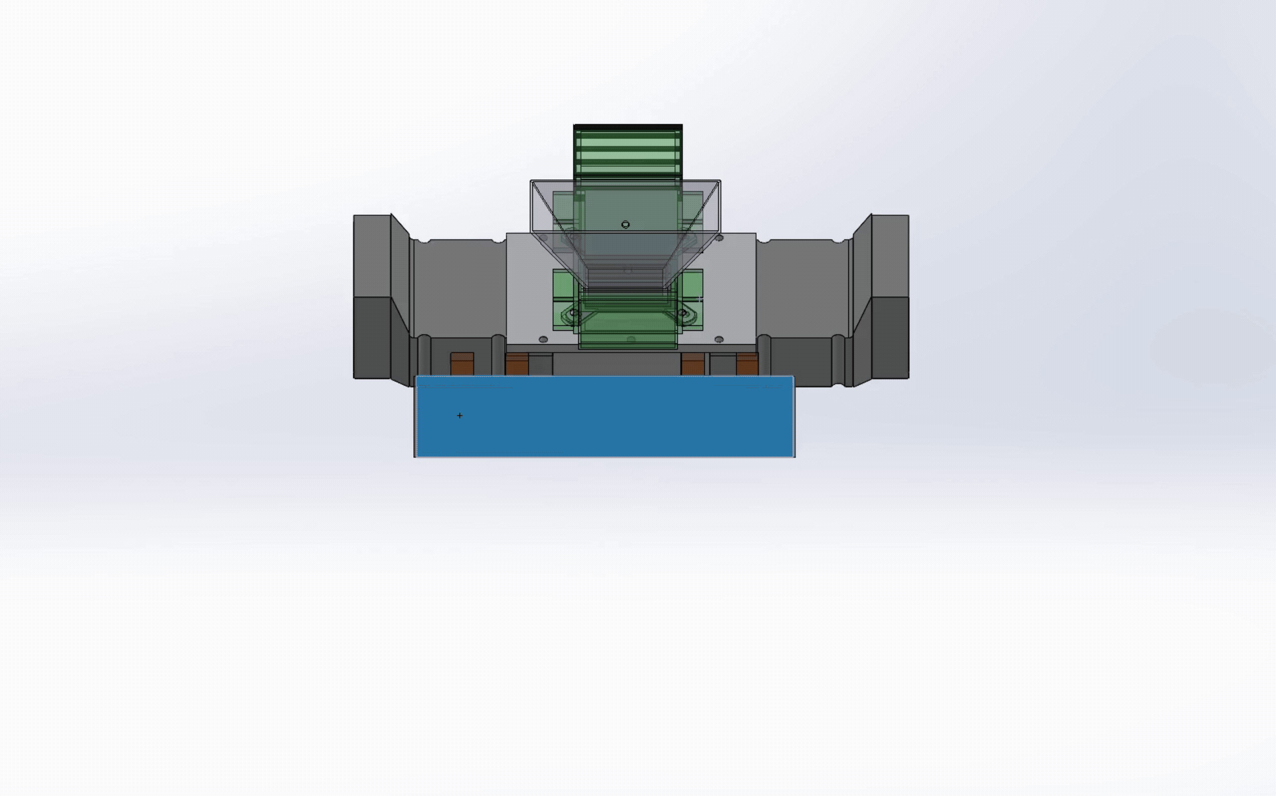 Structural layout of a TEC module for active thermal management