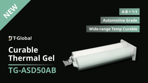 TG-ASD50AB Curable Thermal Gel - New product launch