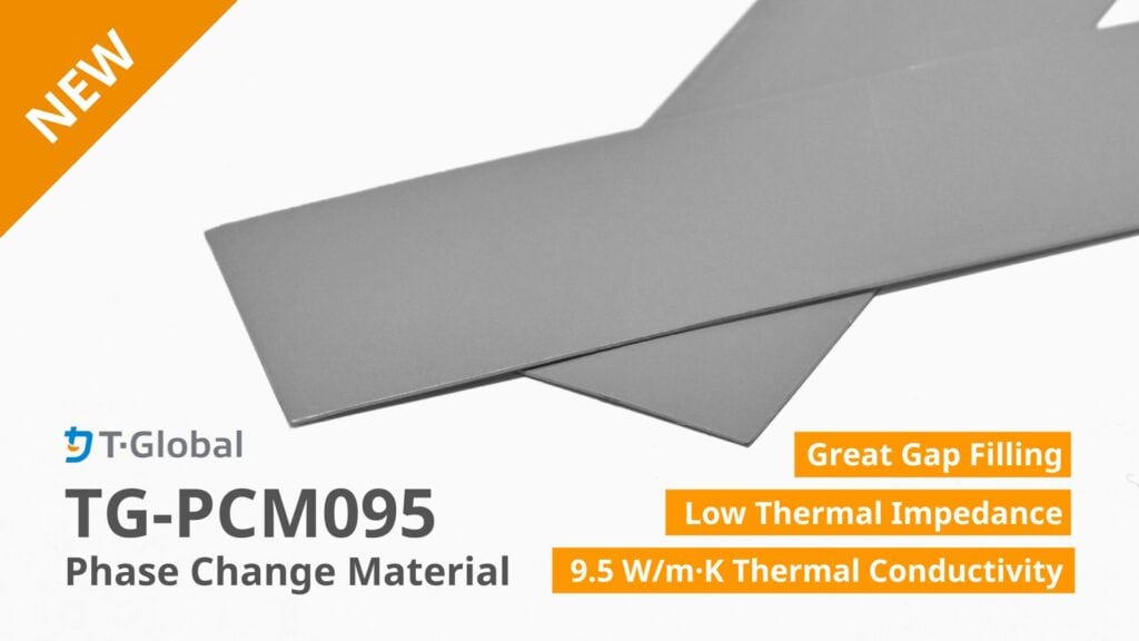 Unveils TG-PCM095 High-Performance Phase Change Materials for Thermal Management